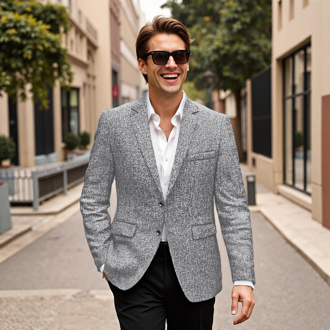 Herren eleganter Blazer aus Wolle EB