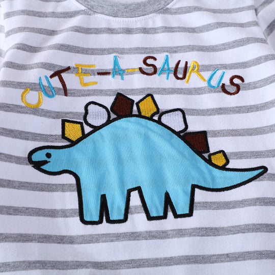 Jungen T-Shirt mit niedlichem Dinosauriermotiv EB