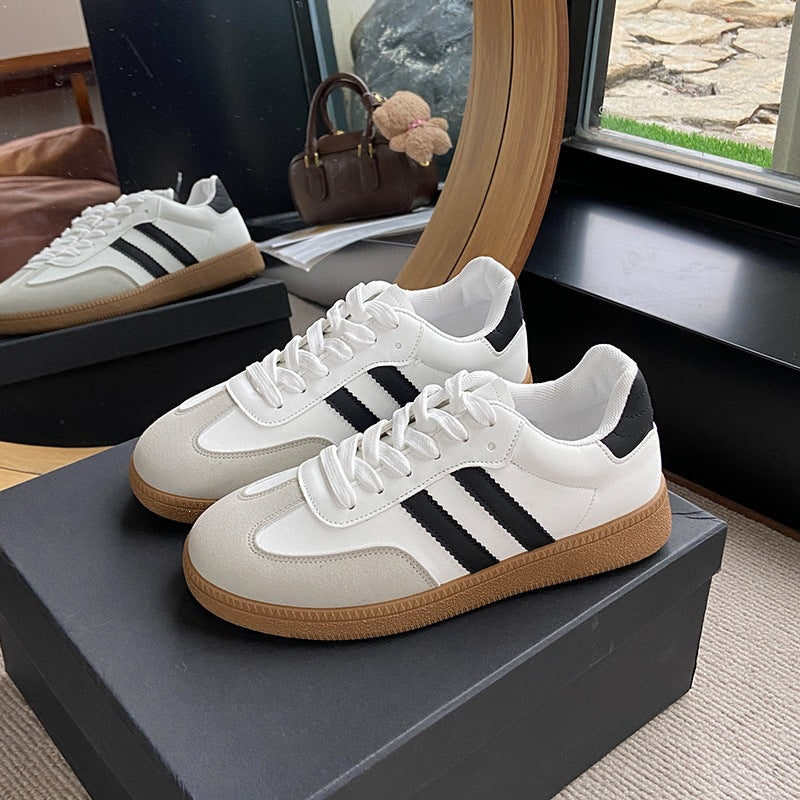 Damen modische Sneaker mit weichem Wildleder EB