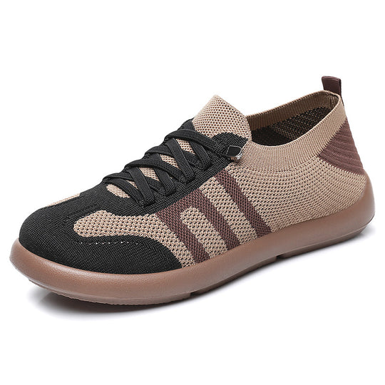 Damen Fitness-Sneaker mit atmungsaktivem Mesh-Obermaterial und rutschfester Sohle EB
