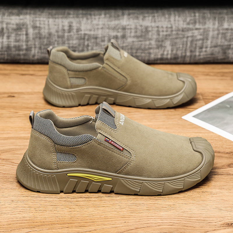 Herren elegante Freizeitschuhe mit rutschfester Sohle EB