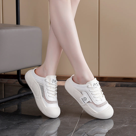 Damen atmungsaktive Freizeitsneaker mit flexiblem Mesh-Obermaterial EB