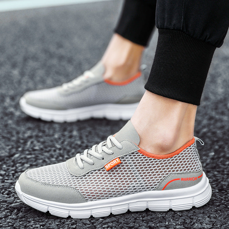 Damen Sportliche Freizeitsneaker mit atmungsaktiver Mesh-Konstruktion und flexibler Sohle EB