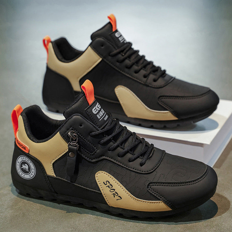 Damen Sportliche Freizeitsneaker mit trendiger Oberflächenstruktur EB