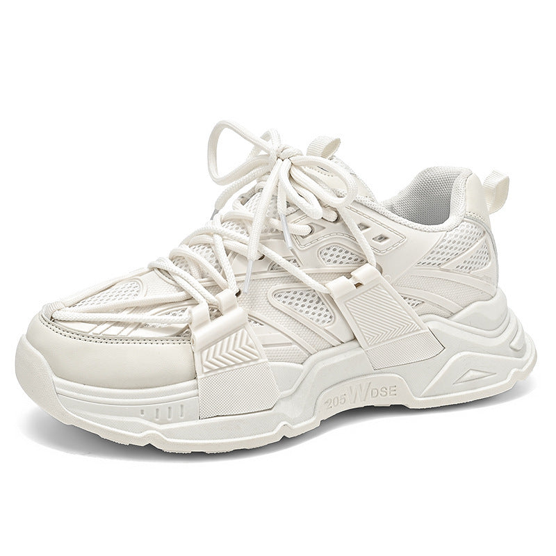 Damen Sportliche Sneakers mit atmungsaktivem Obermaterial und innovativer Schnürtechnologie EB