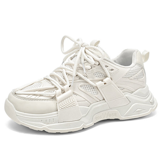 Damen Sportliche Sneakers mit atmungsaktivem Obermaterial und innovativer Schnürtechnologie EB