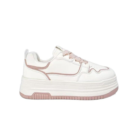Damen Sportliche Plateau-Sneaker mit bequemer Dämpfung EB