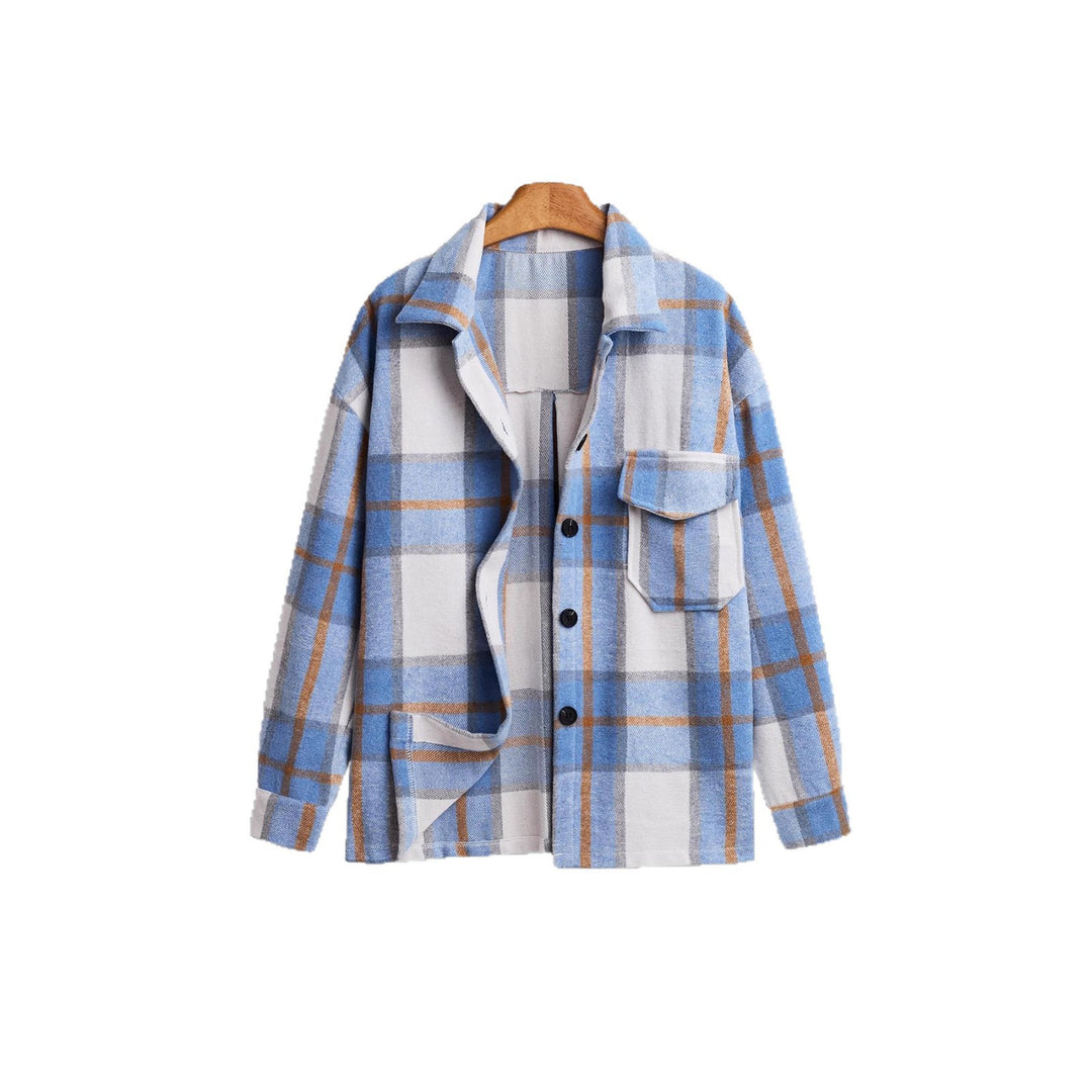 Damen Karierte Holzfällerjacke EB