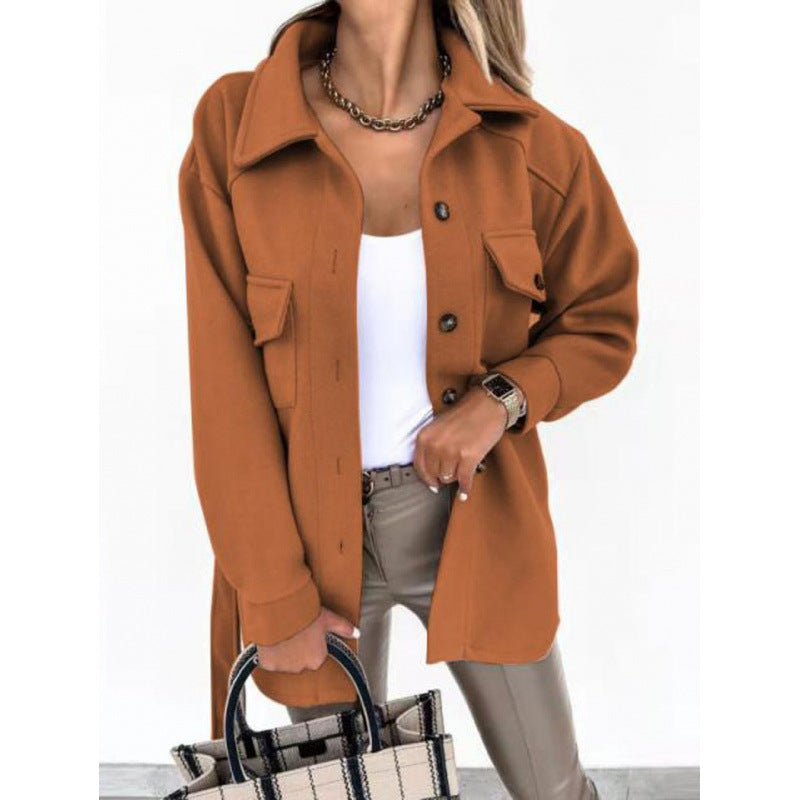 Damen modische Overshirtjacke EB