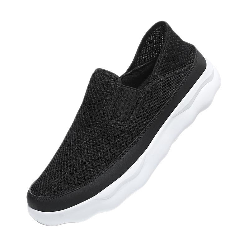 Damen Atmungsaktive Slip-On Freizeitschuhe mit flexiblem Obermaterial EB
