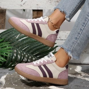 Damen Sportliche Retro Sneakers EB