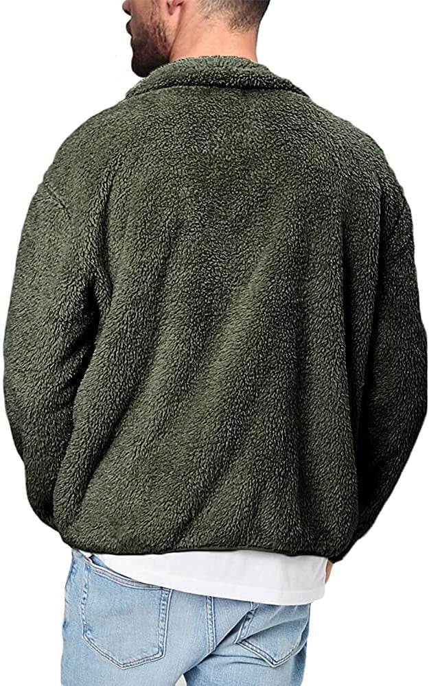 Herren Fleecejacke mit weichem Innenfutter und praktischen Taschen EB