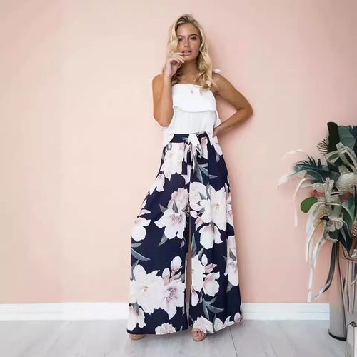 Damen Maxirock mit floralem Druck EB