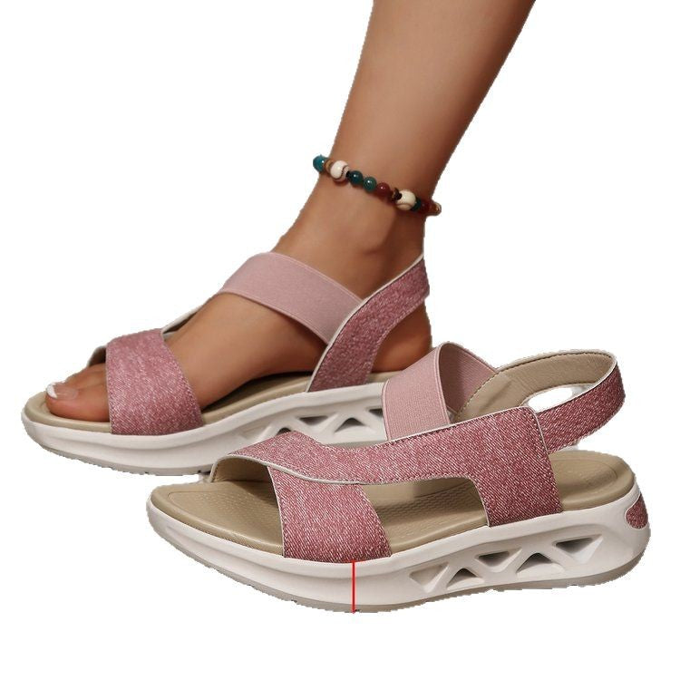 Damen Komfortzehentrenner mit verstellbaren Riemen und atmungsaktiver Fußbettung EB