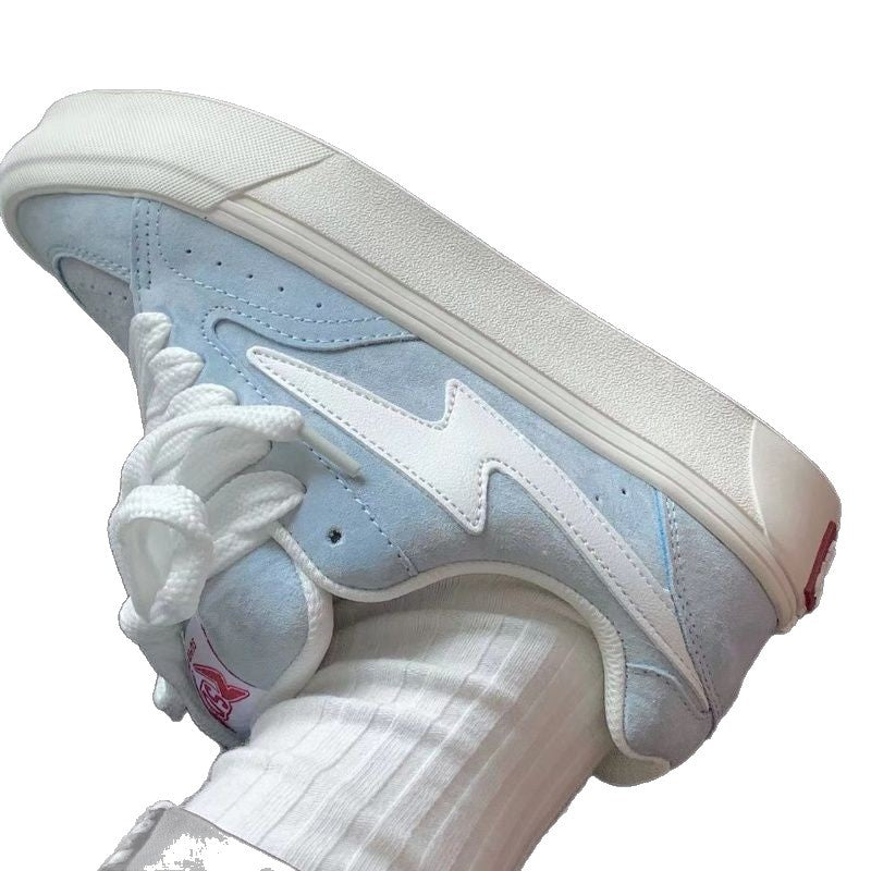 Damen Sportliche Sneaker mit hochwertiger Wildleder- und Mesh-Kombination EB