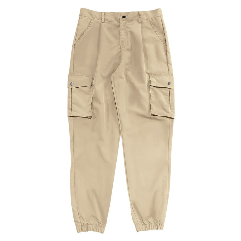 Herren Cargo-Hose mit elastischem Bund und praktischen Utility-Taschen EB