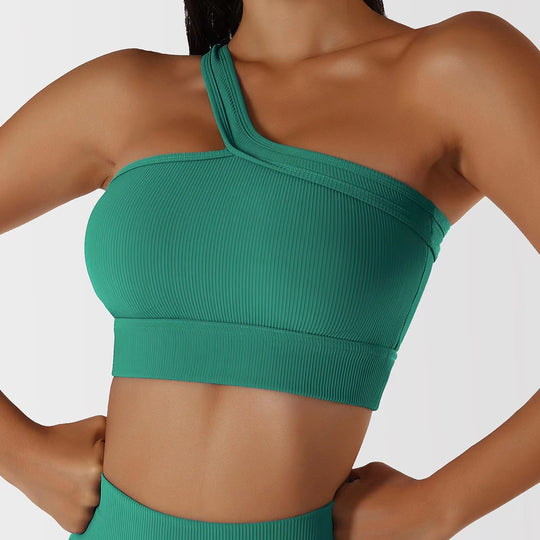 Damen Sportlicher Bustier mit asymmetrischem Schnitt EB