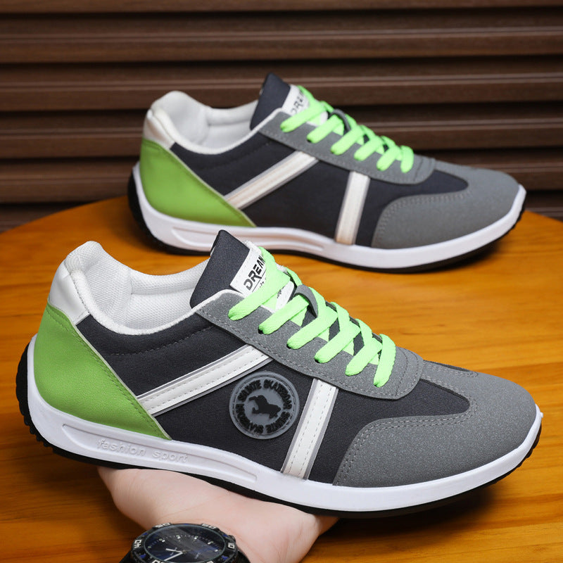 Damen Sportliche Freizeitsneaker mit atmungsaktiver Mesh-Oberfläche und gepolsterter Innensohle EB