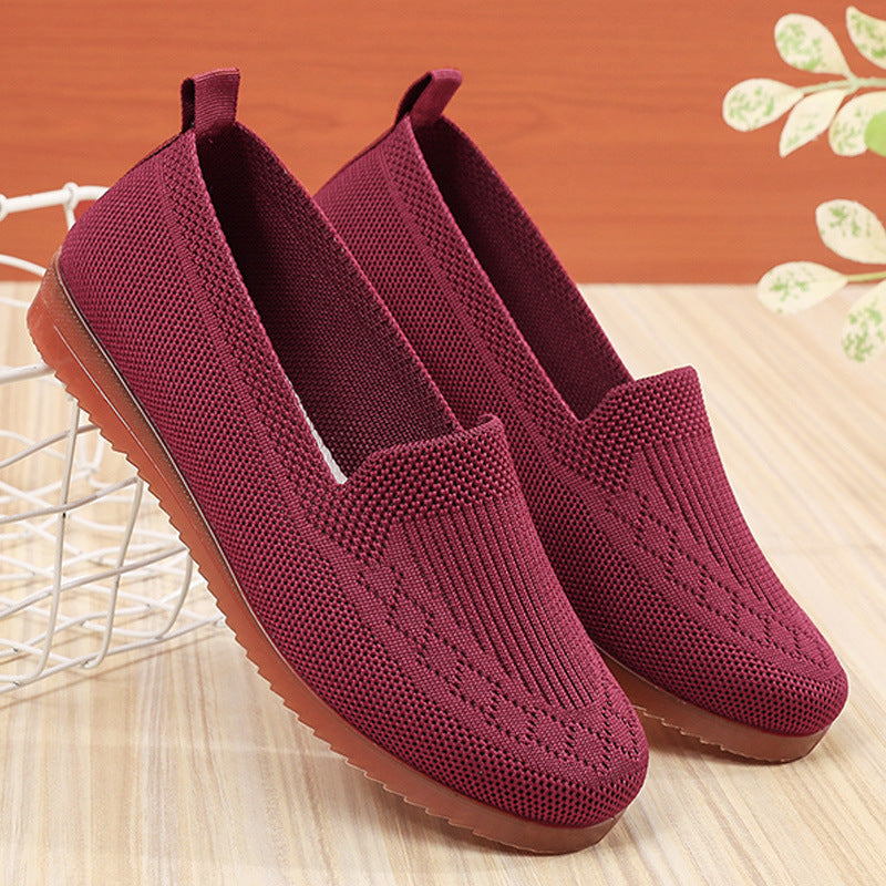 Damen Elegante und atmungsaktive Slip-On Sneaker EB