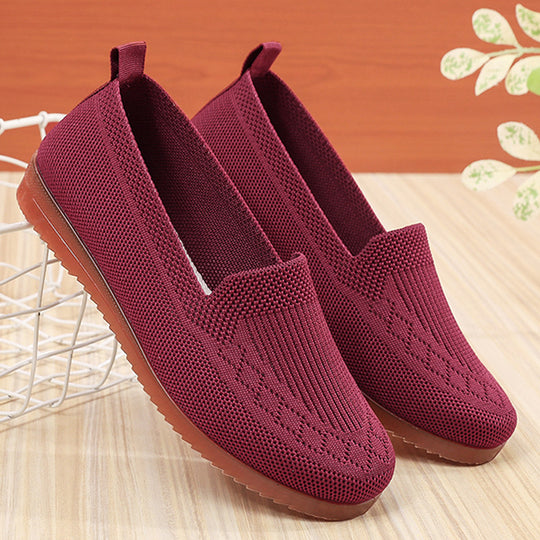 Damen Elegante und atmungsaktive Slip-On Sneaker EB