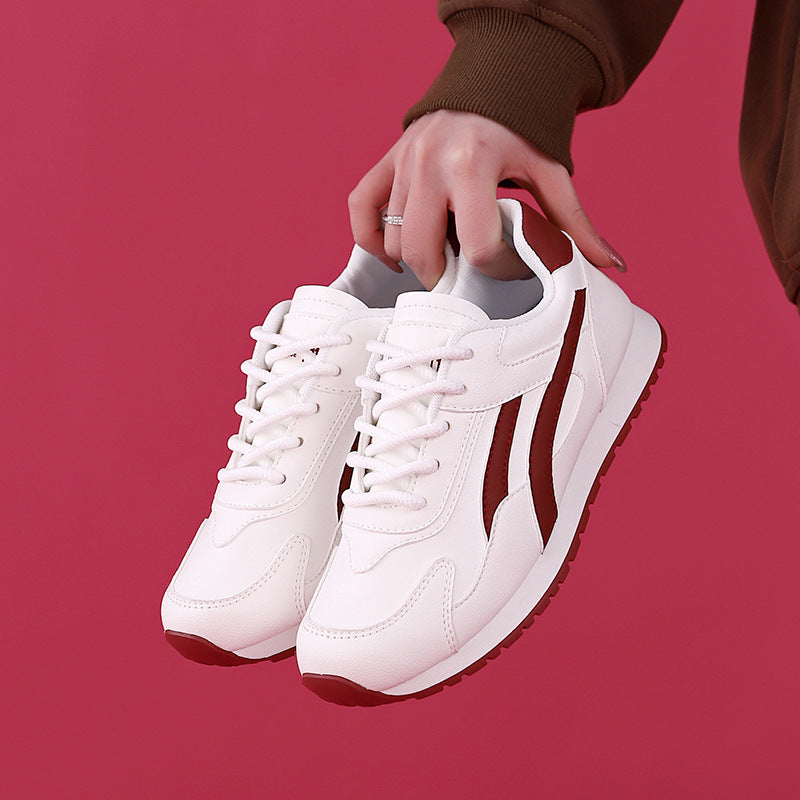 Damen Sportliche Sneakers mit hochwertigem Obermaterial und rutschfester Sohle EB