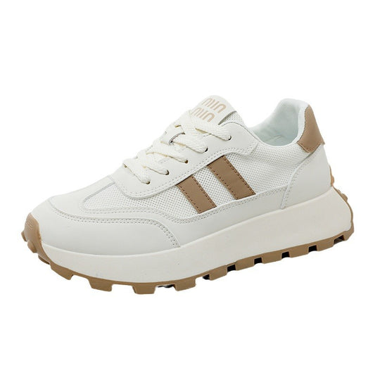 Damen Sportliche Sneaker mit rutschfester Laufsohle und atmungsaktivem Obermaterial EB
