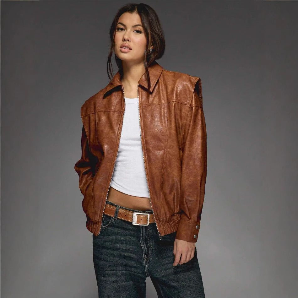 Damen lässige Oversize jacke EB
