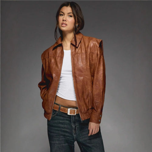 Damen lässige Oversize jacke EB