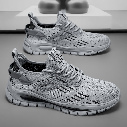 Damen Atmungsaktive Sport Sneakers mit flexiblem Sohlenprofil und rutschfester Laufsohle EB