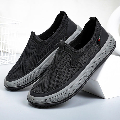Damen Bequeme und atmungsaktive Slip-On Sneakers mit besonders weichem Innenfutter EB