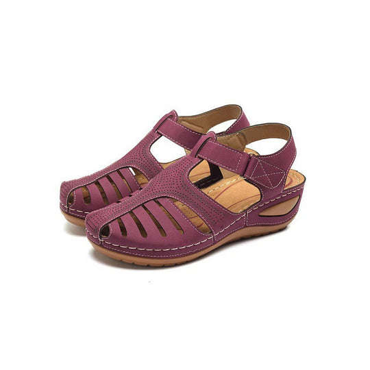 Damen Sandalen mit verstellbarem Riemendesign und atmungsaktivem Obermaterial EB