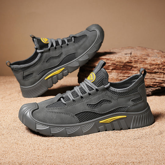 Damen Sportliche Trend Sneakers mit atmungsaktiver Sohle EB