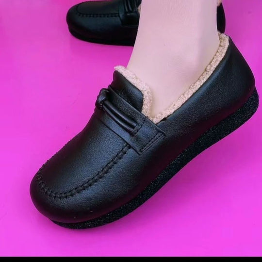 Damen Hausschuhe mit warmem Futter EB