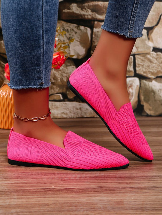 Damen Atmungsaktive Slip-On Ballerinas EB