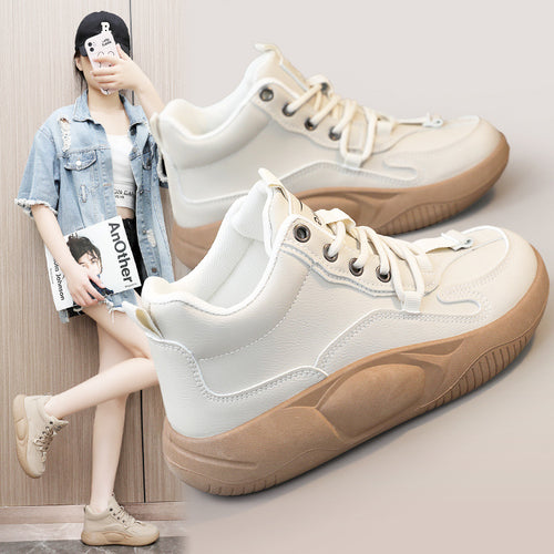 Damen Sportliche High-Top Sneakers mit dämpfender Sohle und modernem Design EB