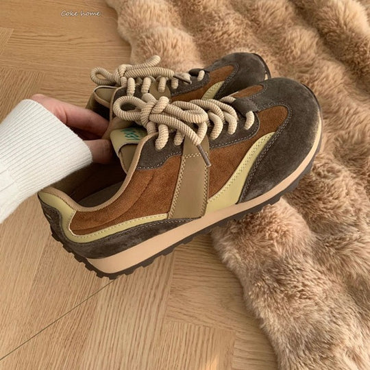 Damen Sneakers mit kuscheligem Futter und sportlichem Design EB