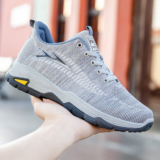Damen Sportliche Lifestyle-Sneaker mit atmungsaktivem Mesh-Obermaterial und dämpfender Sohle EB