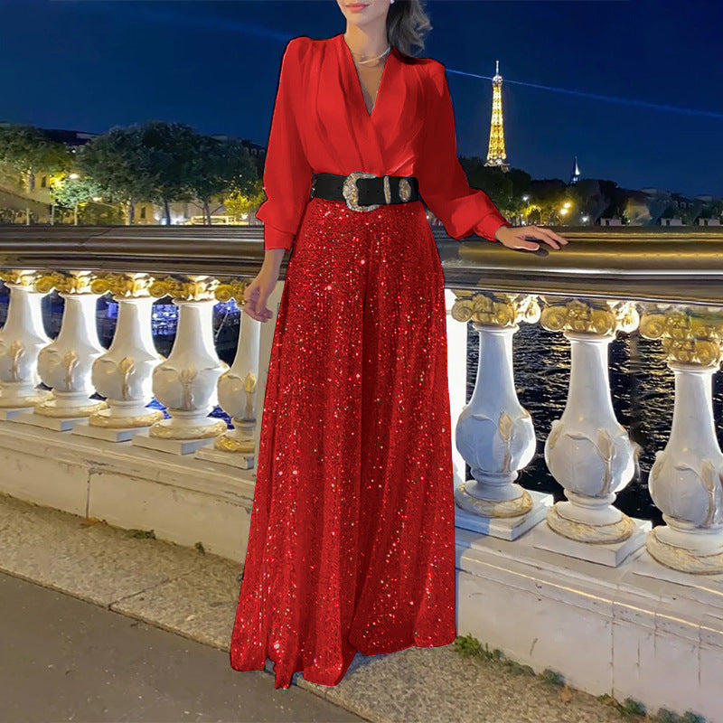 Damen Glamouröser Abendkleid EB