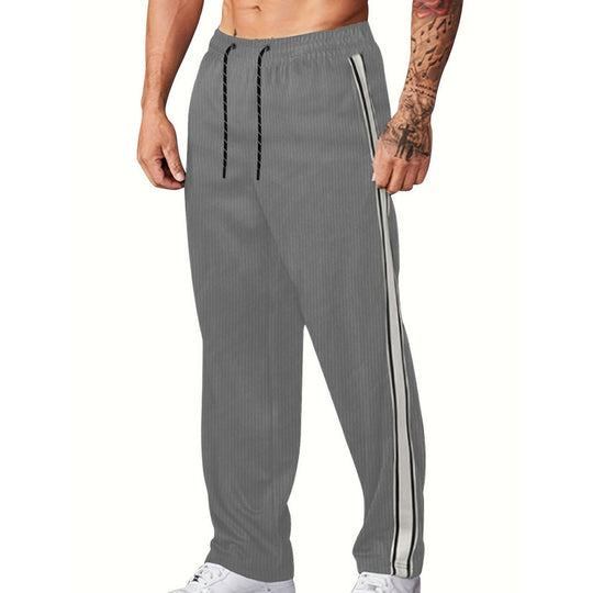 Herren Sportliche Freizeithose mit seitlichen Streifen EB