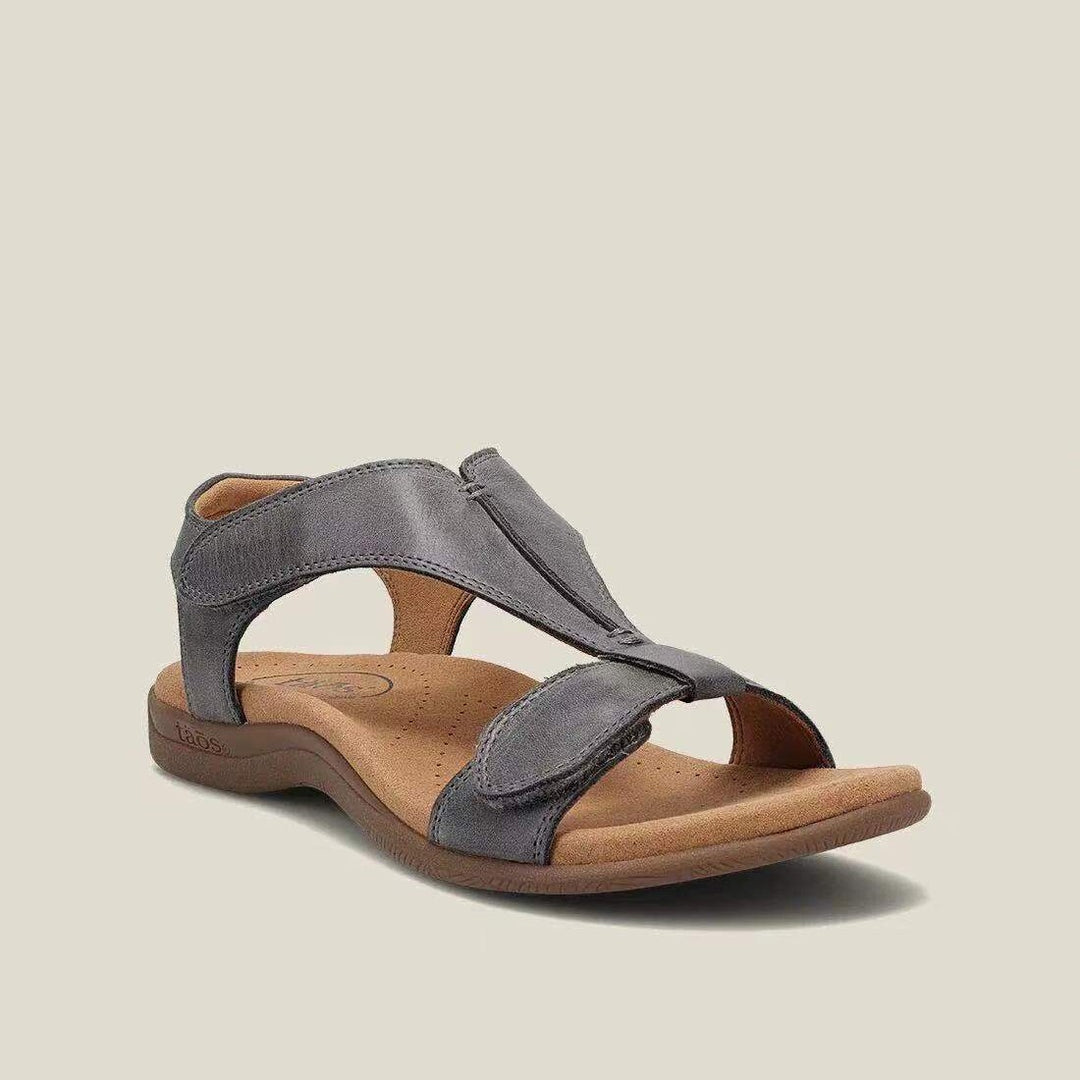Damen Komfortable und modische Sandalen mit verstellbarem Riemendesign EB