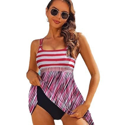 Damen Schwimmdress mit Blumenmuster EB