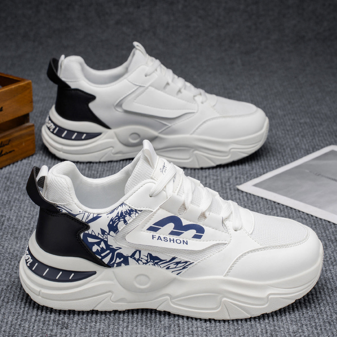 Damen Sportliche Sneakers mit dynamischer Profilgestaltung und rutschfester Sohle EB