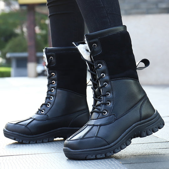 Damen Winterfestige Stiefel mit isolierendem Innenfutter und rutschfester Sohle EB