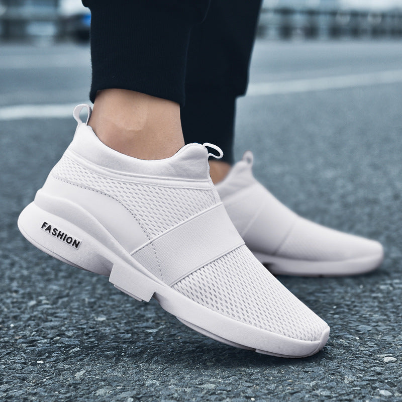 Damen Leichte Slip-On Sneakers mit atmungsaktivem Obermaterial EB