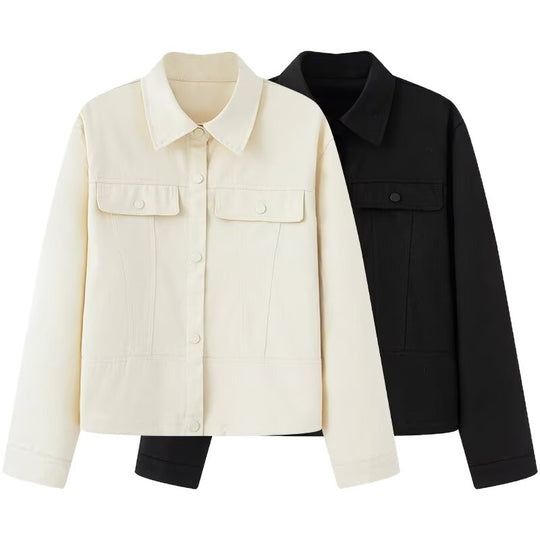 Damen Jacke im modernen Utility-Stil mit stilvollen Taschen EB