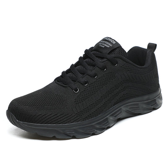 Damen Sportliche Knit Sneakers mit dämpfender Sohle EB