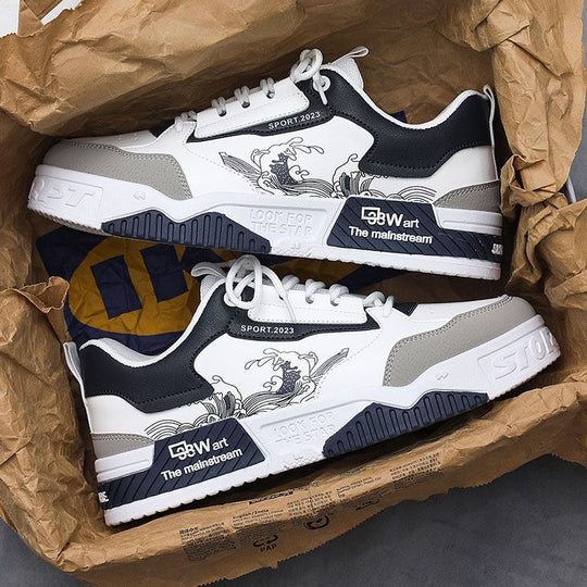 Damen Sportliche Sneaker mit kreativem Design und weicher Dämpfung EB