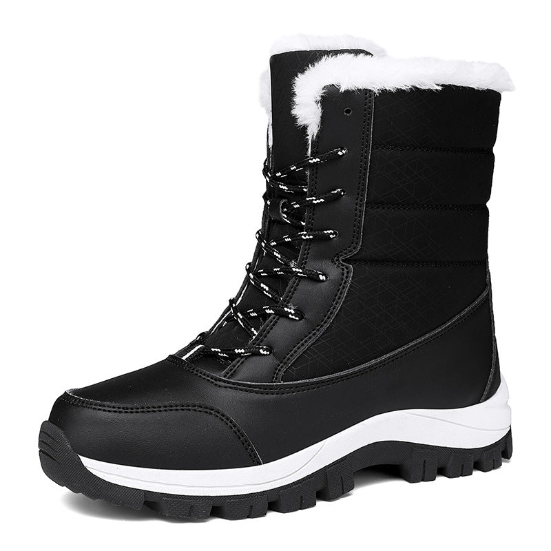 Damen Winterstiefel mit rutschfester Sohle und wärmendem Futter EB