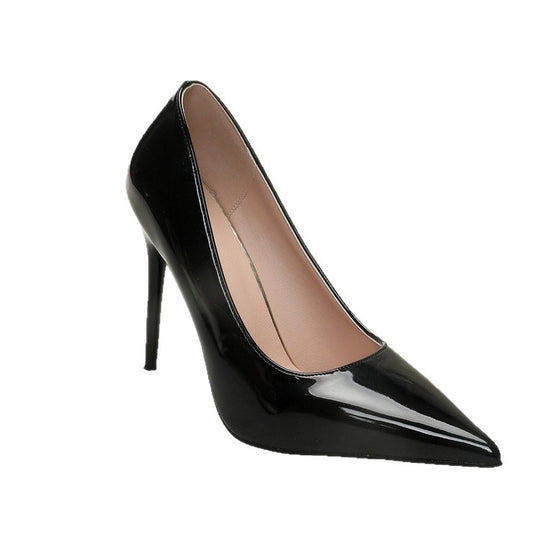 Damen elegante Stiletto-Pumps mit schmaler Zehenpartie EB