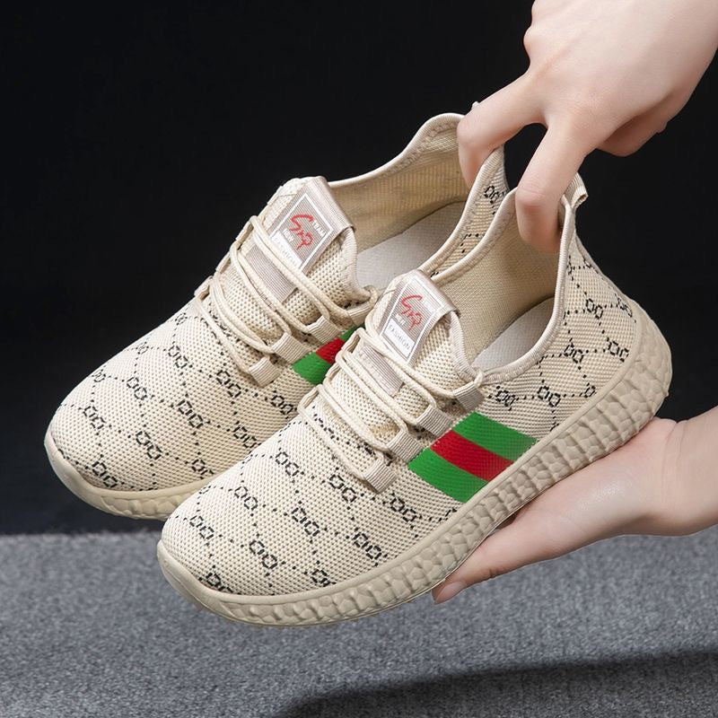 Damen modische Sneaker mit stabilisierender Sohle und atmungsaktiver Struktur EB
